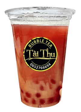 Bubble Tea thé Orange - Restaurant Tai Thu