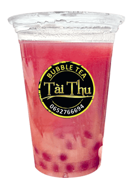 Bubble Tea thé Pêche - Restaurant Tai Thu